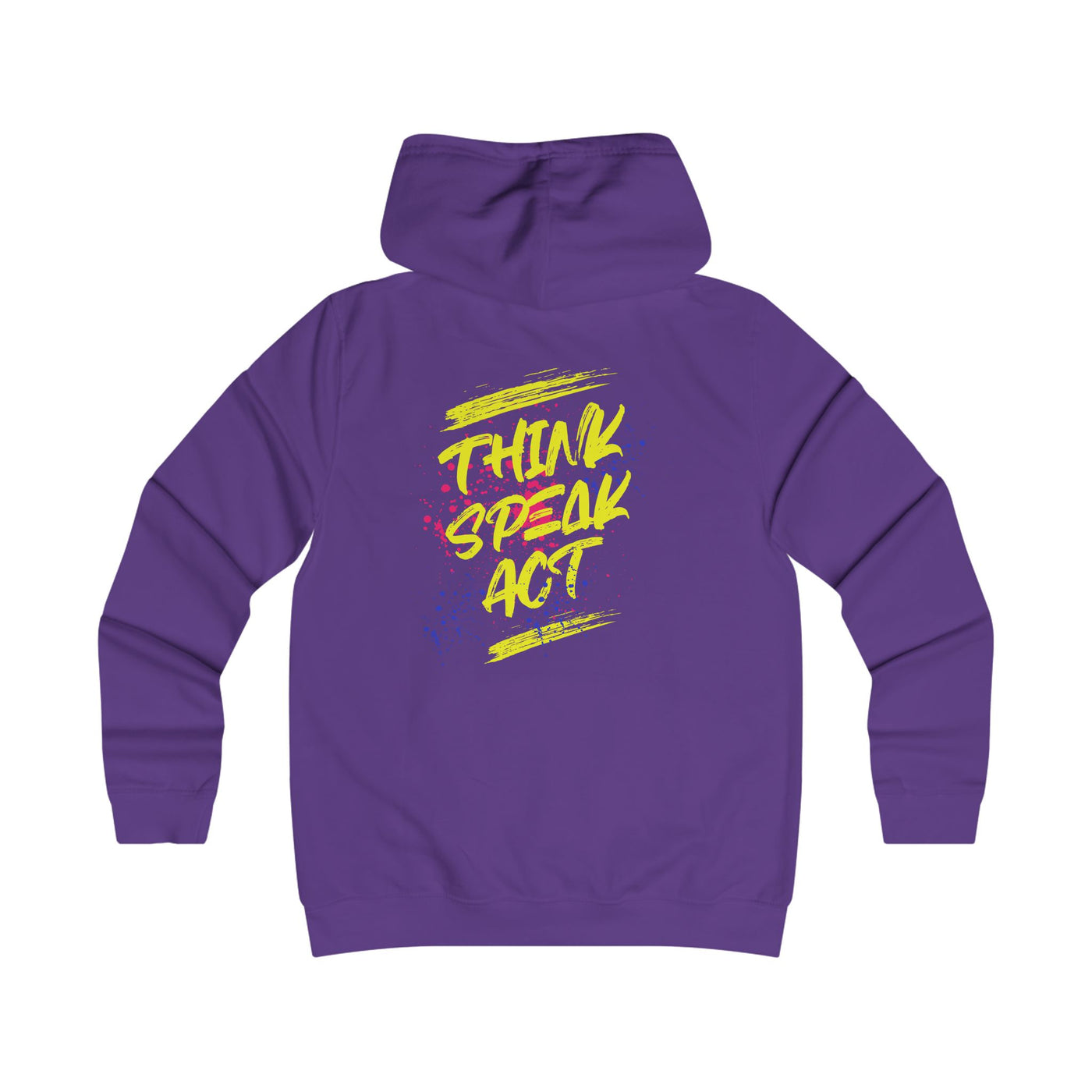 Think Speak Act Hoodie for Trendy Girls, Casualwear