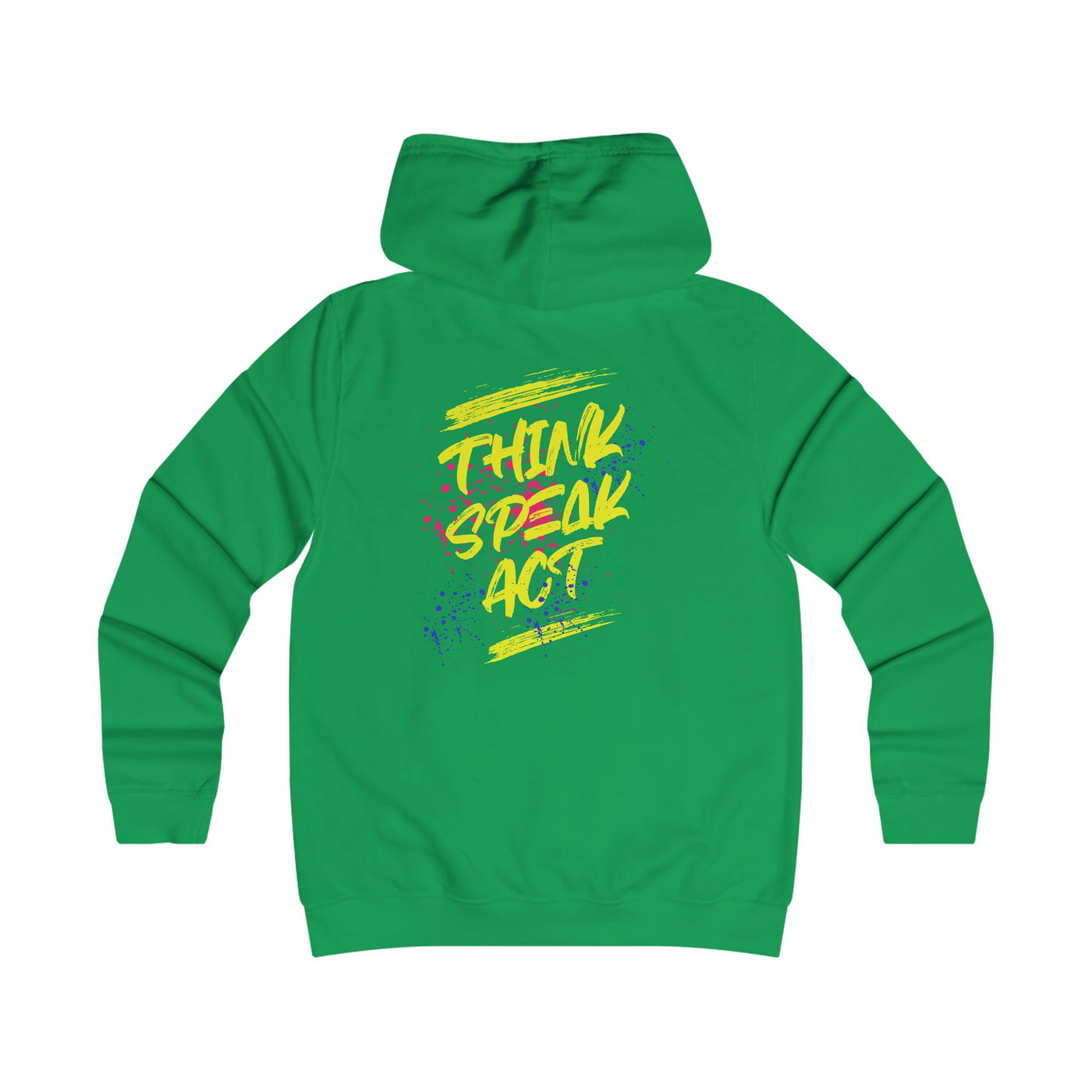 Think Speak Act Hoodie for Trendy Girls, Casualwear