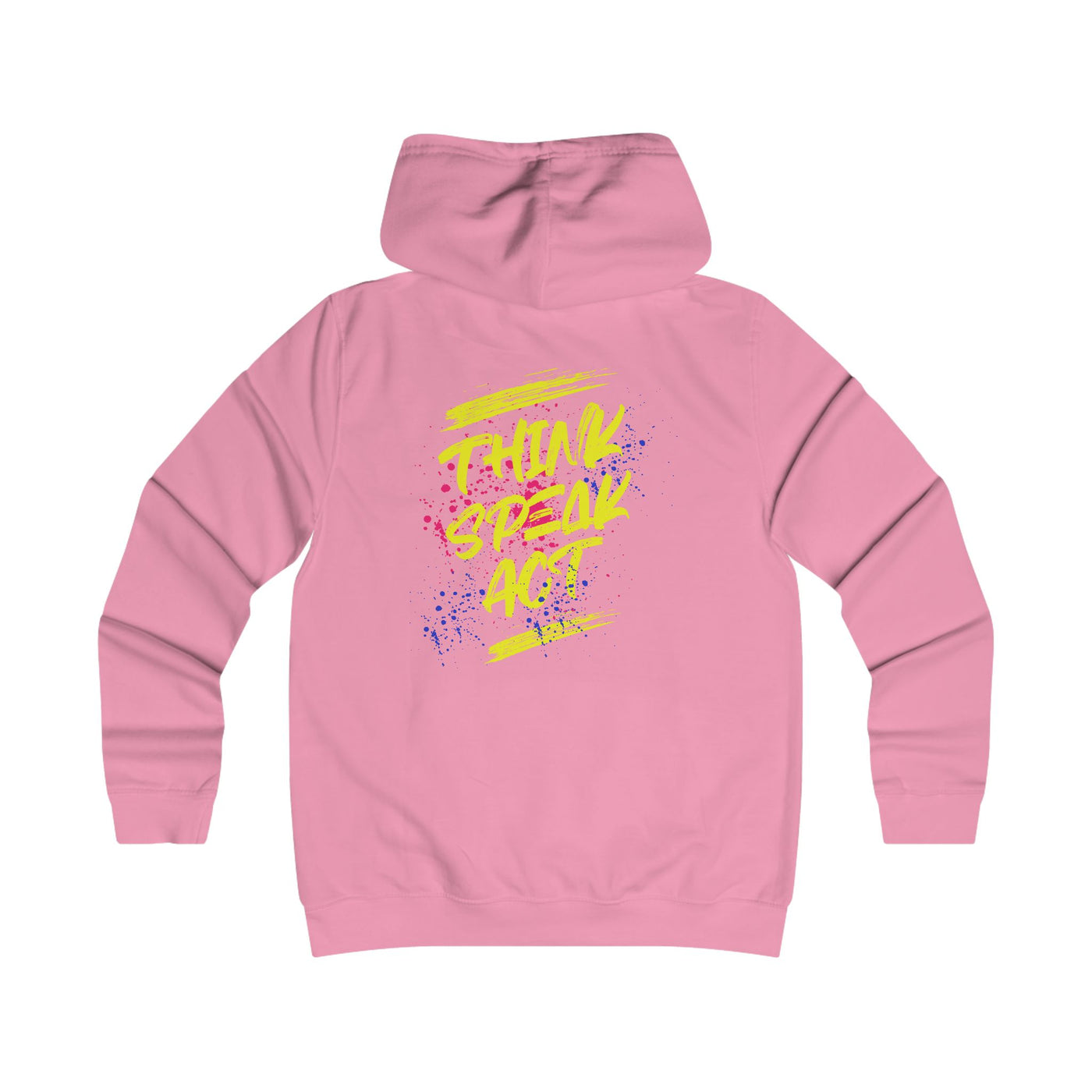 Think Speak Act Hoodie for Trendy Girls, Casualwear