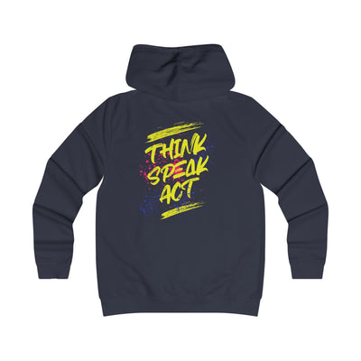 Think Speak Act Hoodie for Trendy Girls, Casualwear