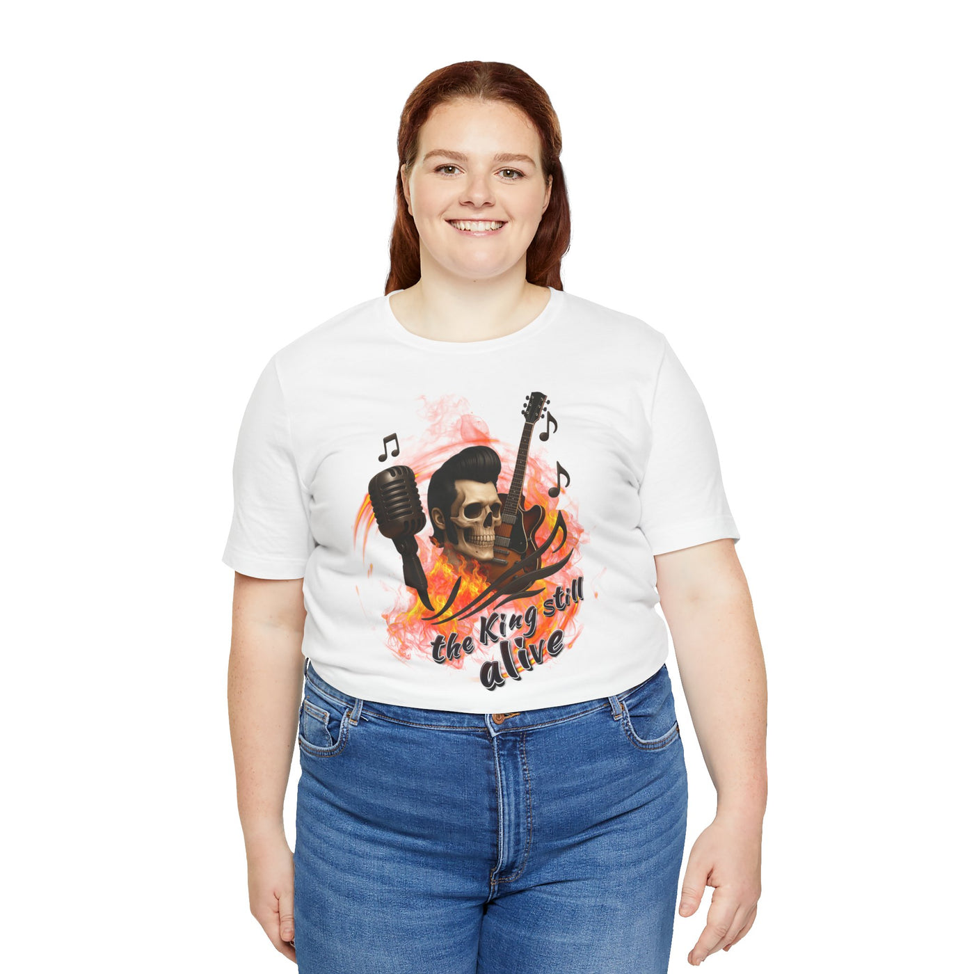 Music Vibes Unisex Jersey Tee - 'The King Still Alive' Graphic T-Shirt