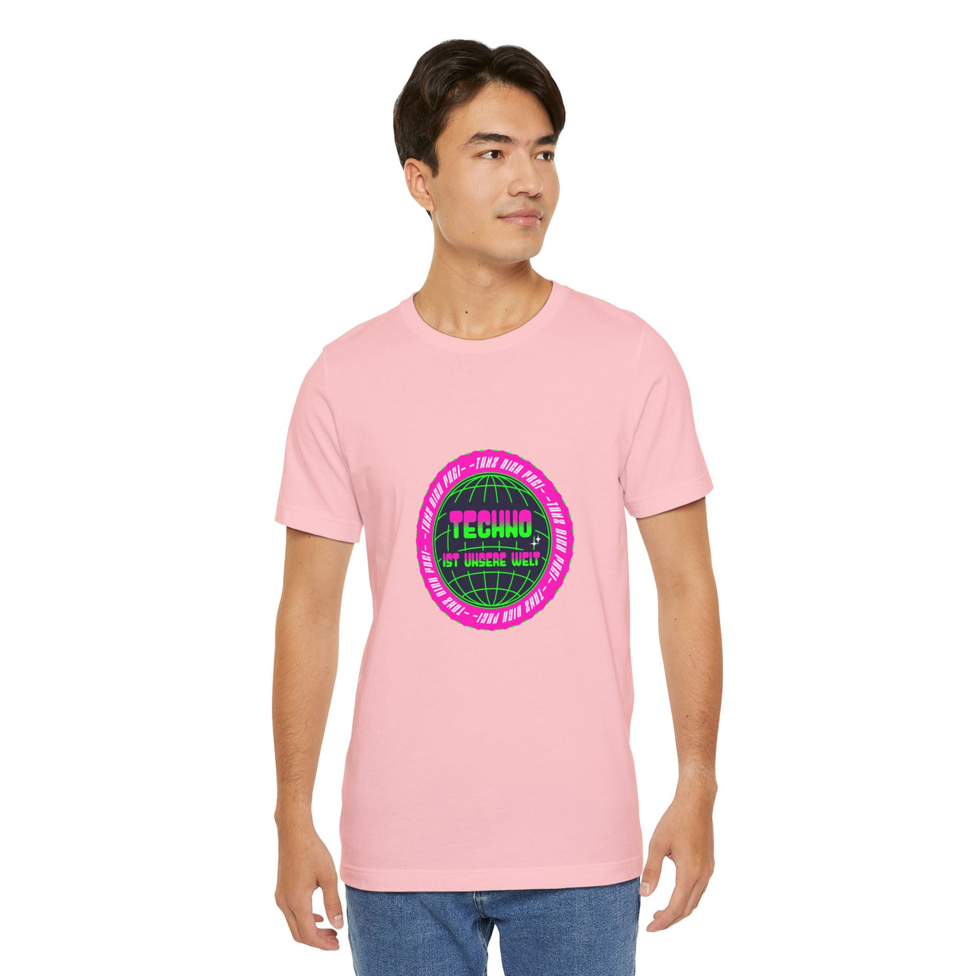 Tanz dich frei - Retro Techno Vibe Unisex Tee, Dance Party Shirt, Gift for Ravers, Festival Fashion,