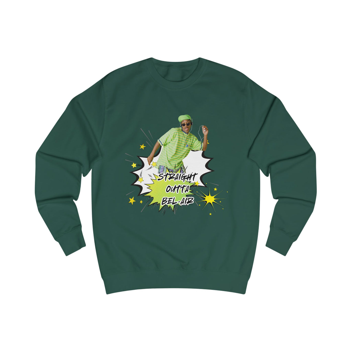 Street Art-Inspired The Prince from Bel Air Unisex Sweatshirt