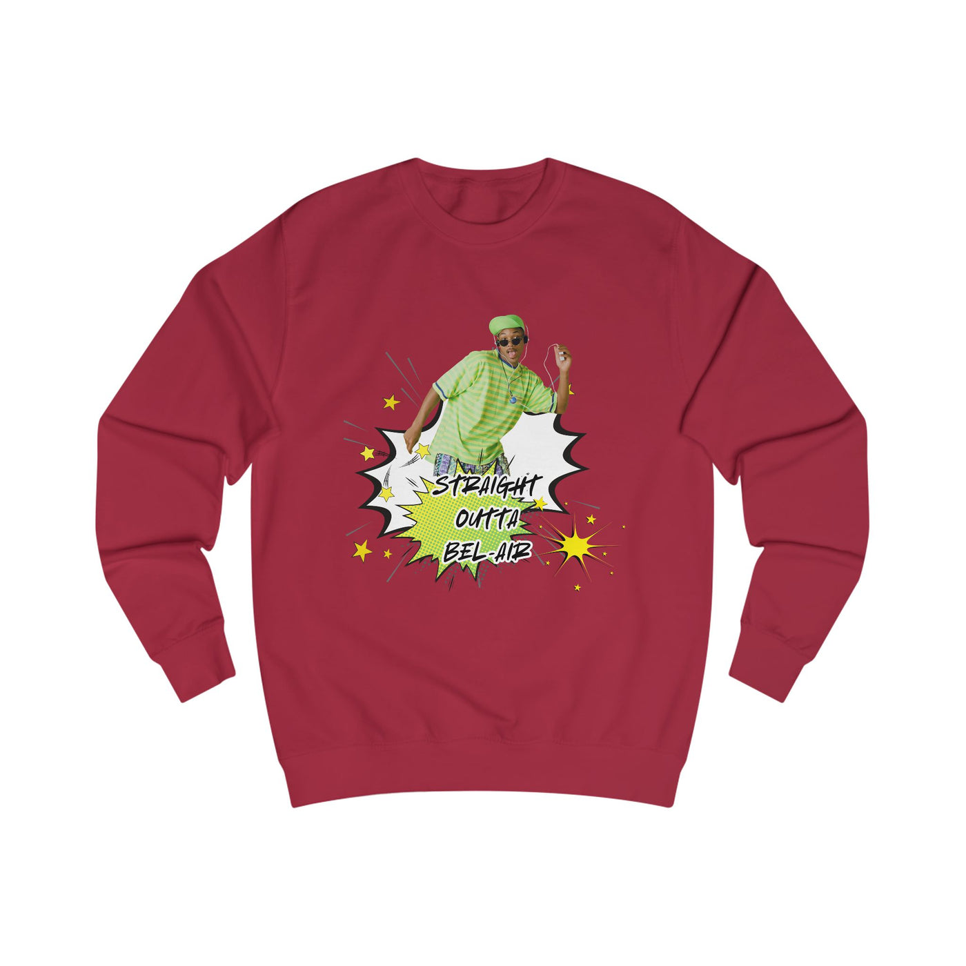 Street Art-Inspired The Prince from Bel Air Unisex Sweatshirt