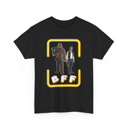 BFF Chewbacca & Han Solo Unisex Heavy Cotton Shirt