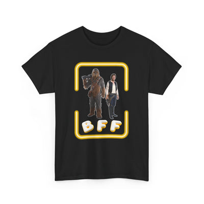 BFF Chewbacca &amp; Han Solo Unisex Heavy Cotton Shirt
