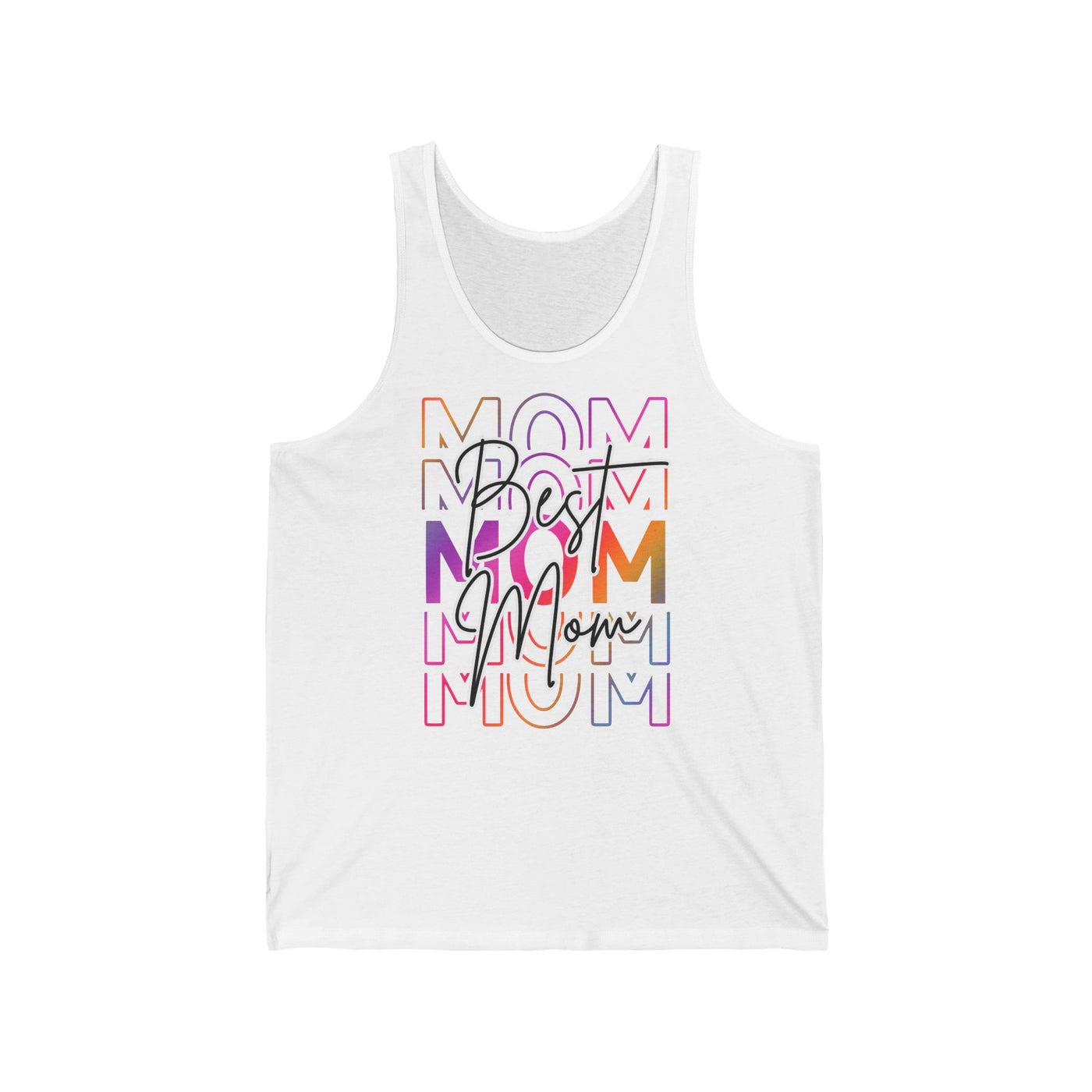 Best Mom Jersey Tank