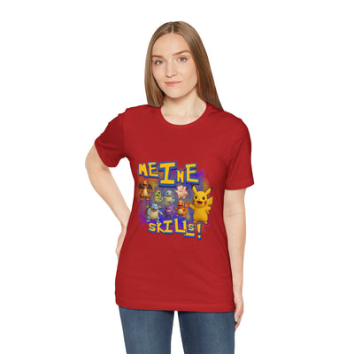 Pokemon Skills Unisex Tee, Fun Casual Shirt