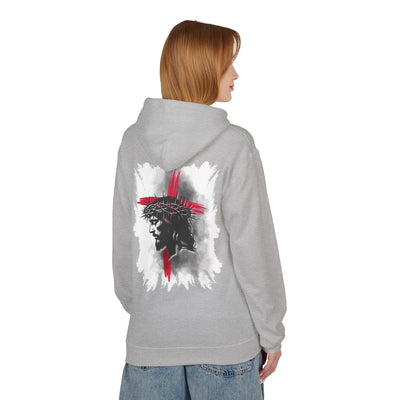 Faith-Inspired Hoodie: Blessed, Saved, Loved - Christian JESUS