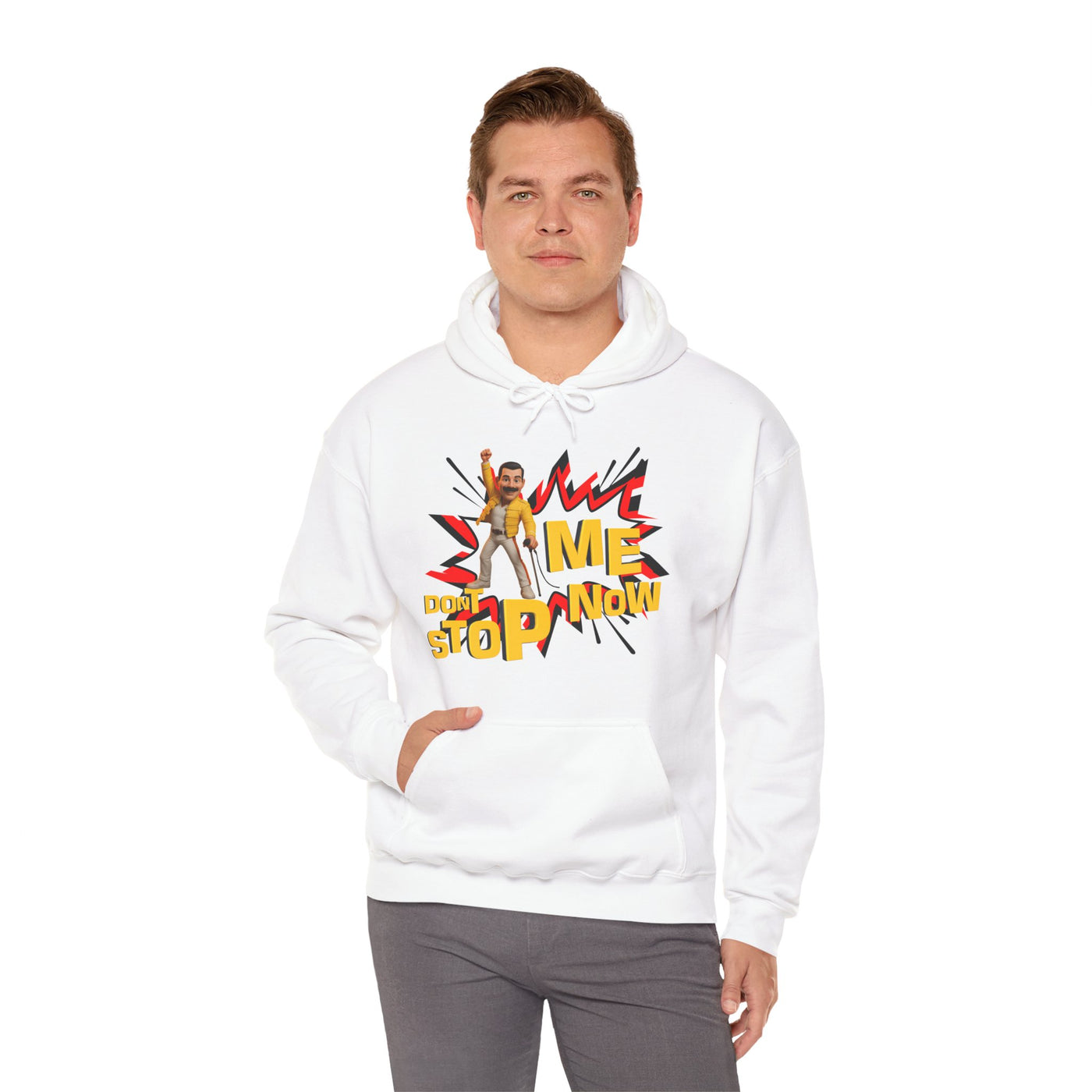 Freddie Hoodie, Unisex Sweatshirt for Music Lovers