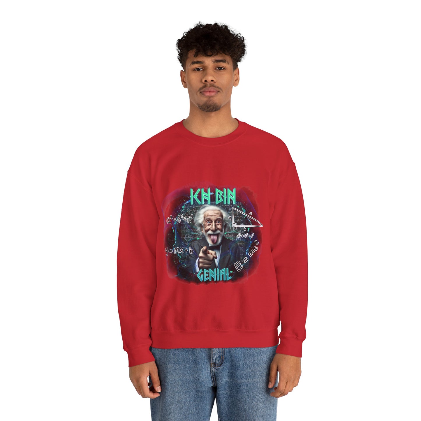 Sweatshirt 'ICH BIN GENIAL' unisex