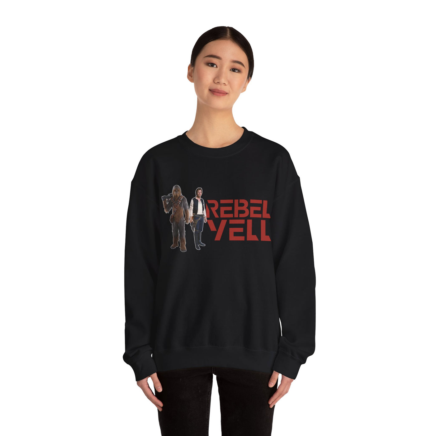 Rebel Yell Crewneck Sweatshirt – Retro Star Wars Style