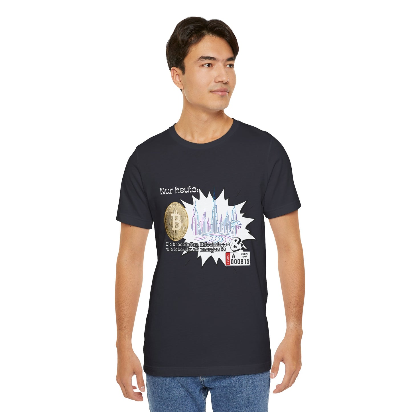 Bitcoins Dubai - Rosarote Welt - lass dich nicht verarschen T - Shirt