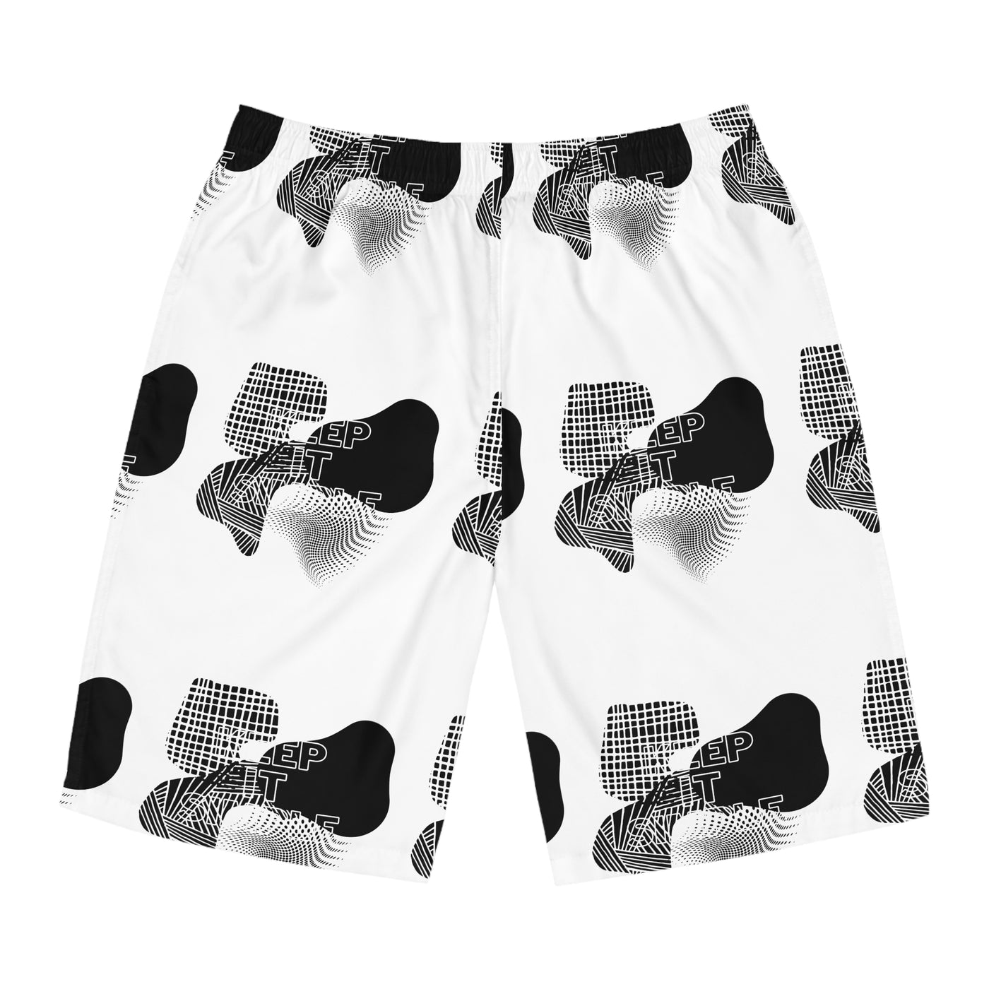 Stylish Men's Board Shorts for Summer, Surfing, Beachwear, Swimwear, Vacation Essentials, Graphic Design Apparel