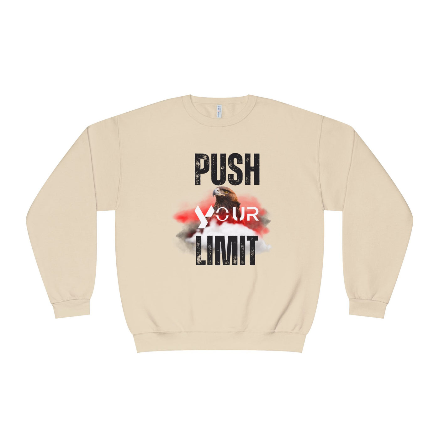 Motivational Crewneck Sweatshirt - "Push Your Limit" 