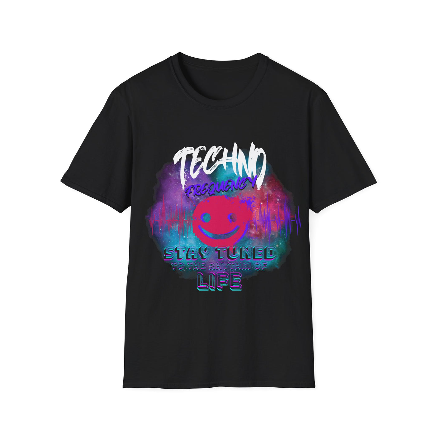 Techno Vibe Unisex T-Shirt | Stay Tuned to the Rhythum of Life
