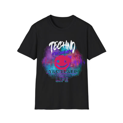 Techno Vibe Unisex T-Shirt | Stay Tuned to the Rhythum of Life