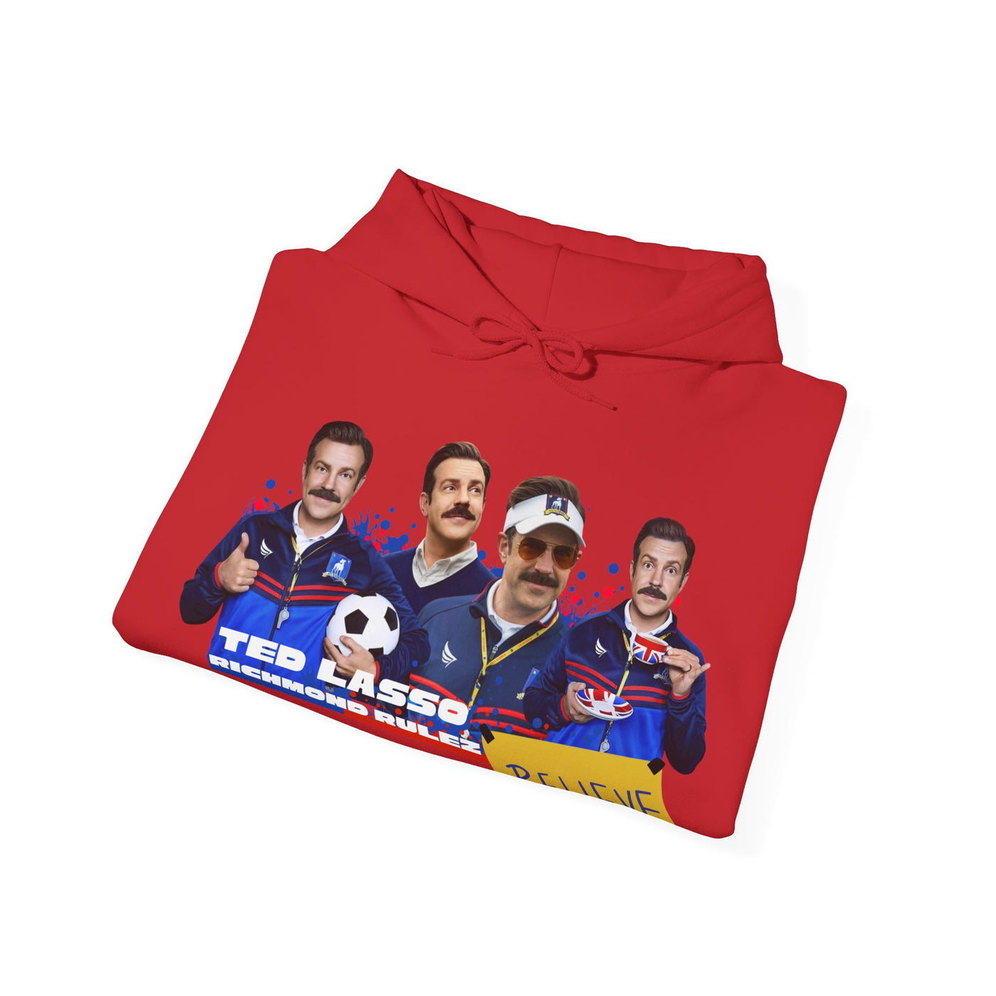 Ted Lasso "Believe" Hooded Sweatshirt - Unisex Heavy Blend™