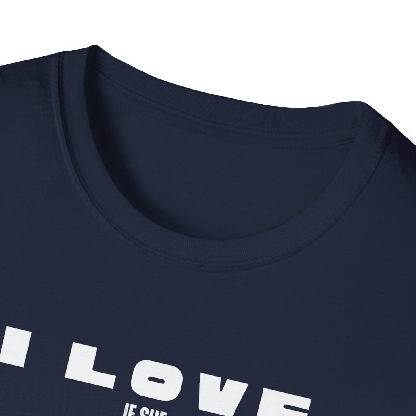 Minimalist Red Graphic Unisex T-Shirt - I love my wife