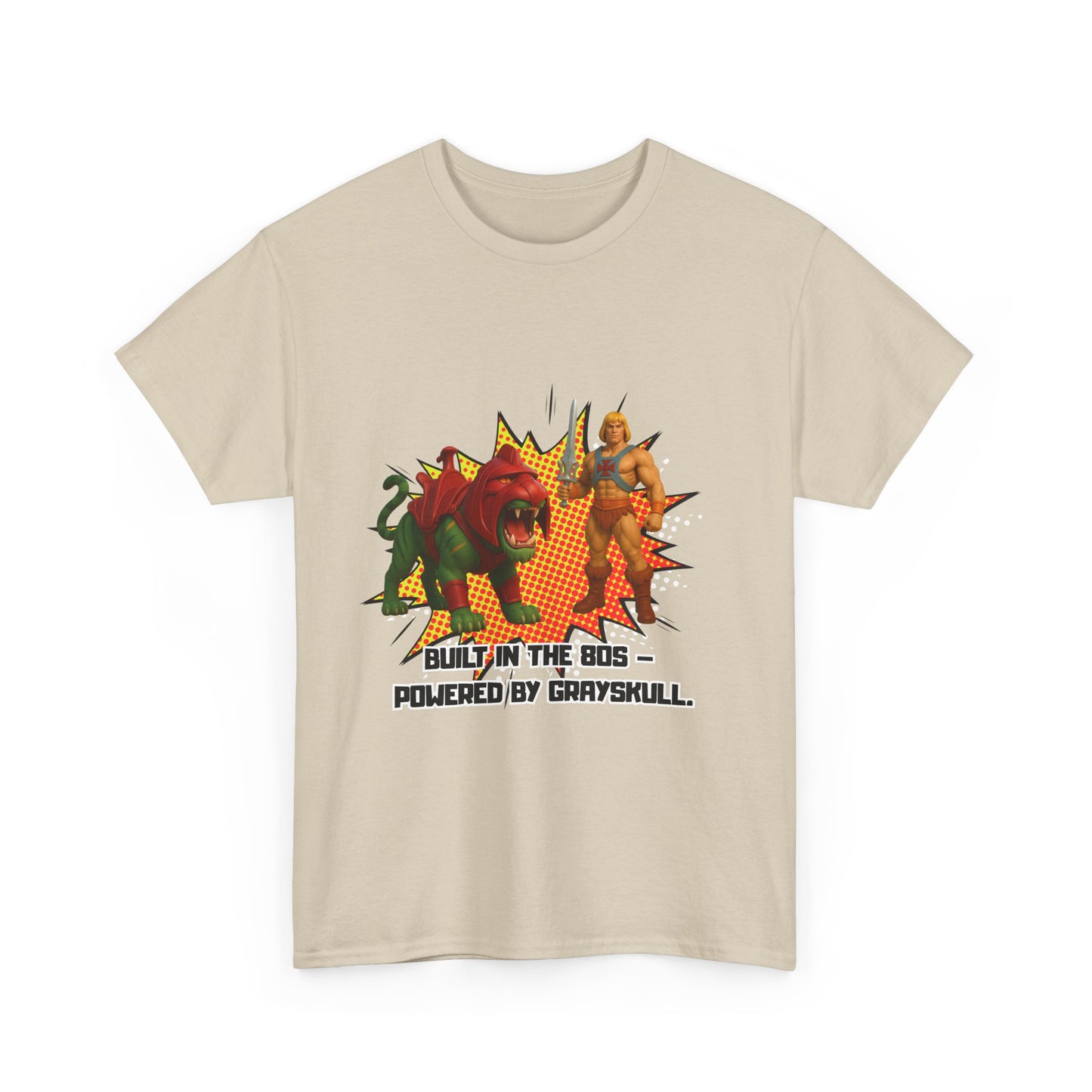 He-Man Unisex Vintage Master of the Universe Retro T-Shirt