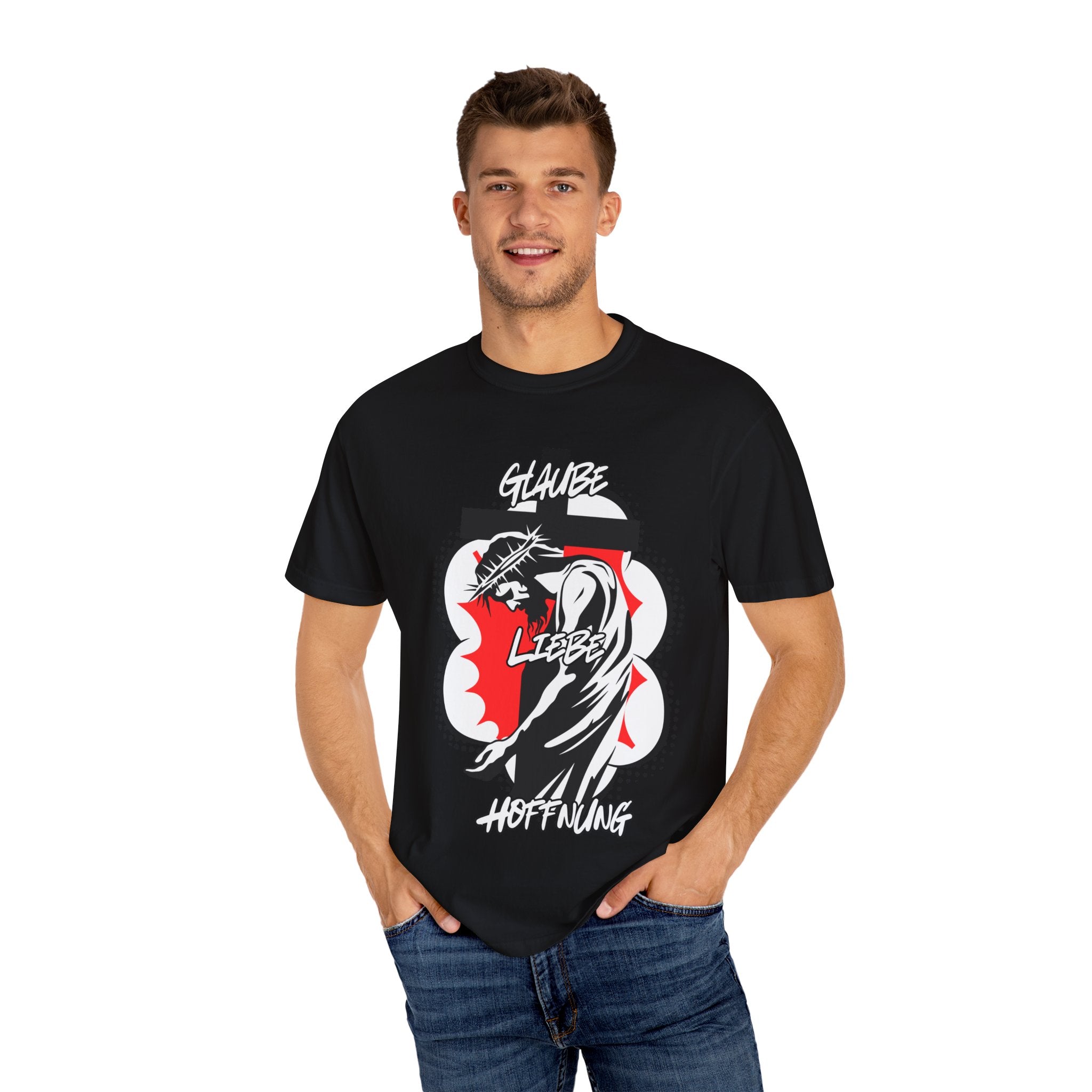 Jesus Glaube Liebe Hoffnung Shirt