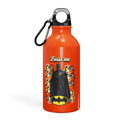 Batman "Trust me" Wasserflasche - Sport Bottle, Travel Water Bottle,