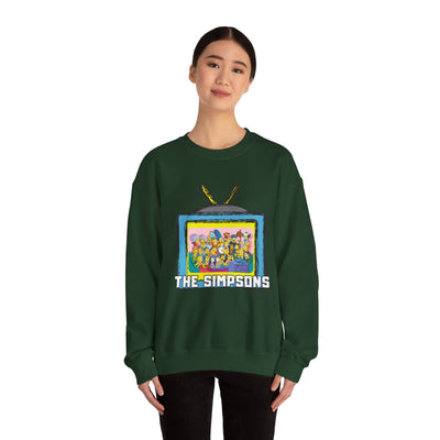 The Simpsons Unisex Heavy Cotton Sweatshirt