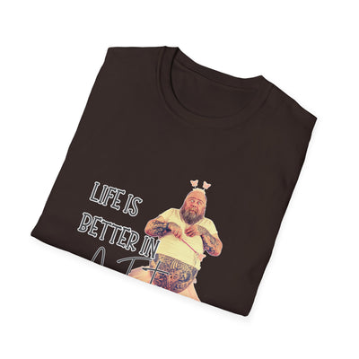 Life Is Better in a Tutu Unisex Softstyle T-Shirt