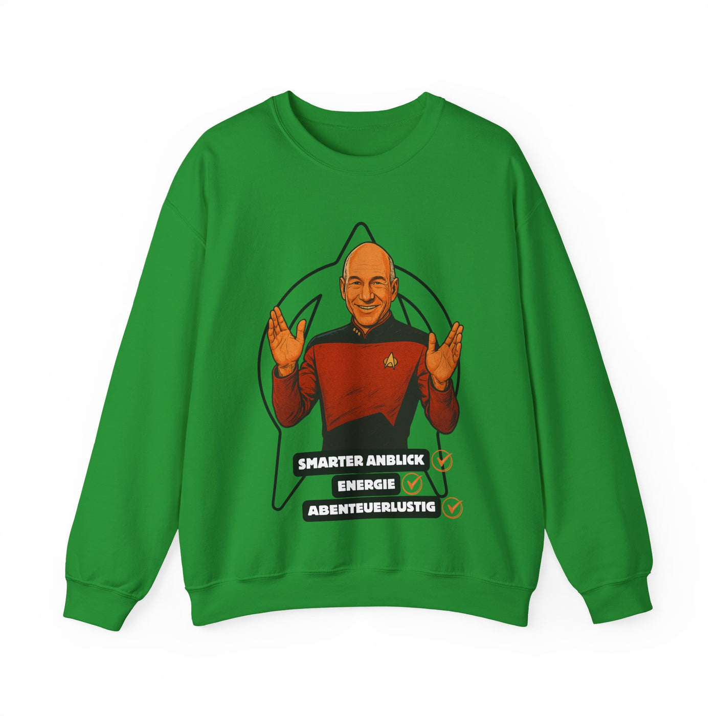 Smarter Captain PICARD– UNISEX SWEATSHIRT