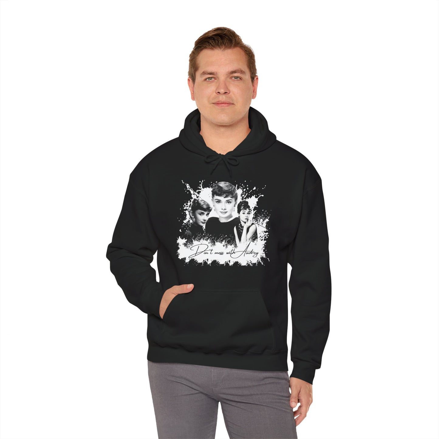 Retro Audrey Hepburn Hoodie - Classic Style