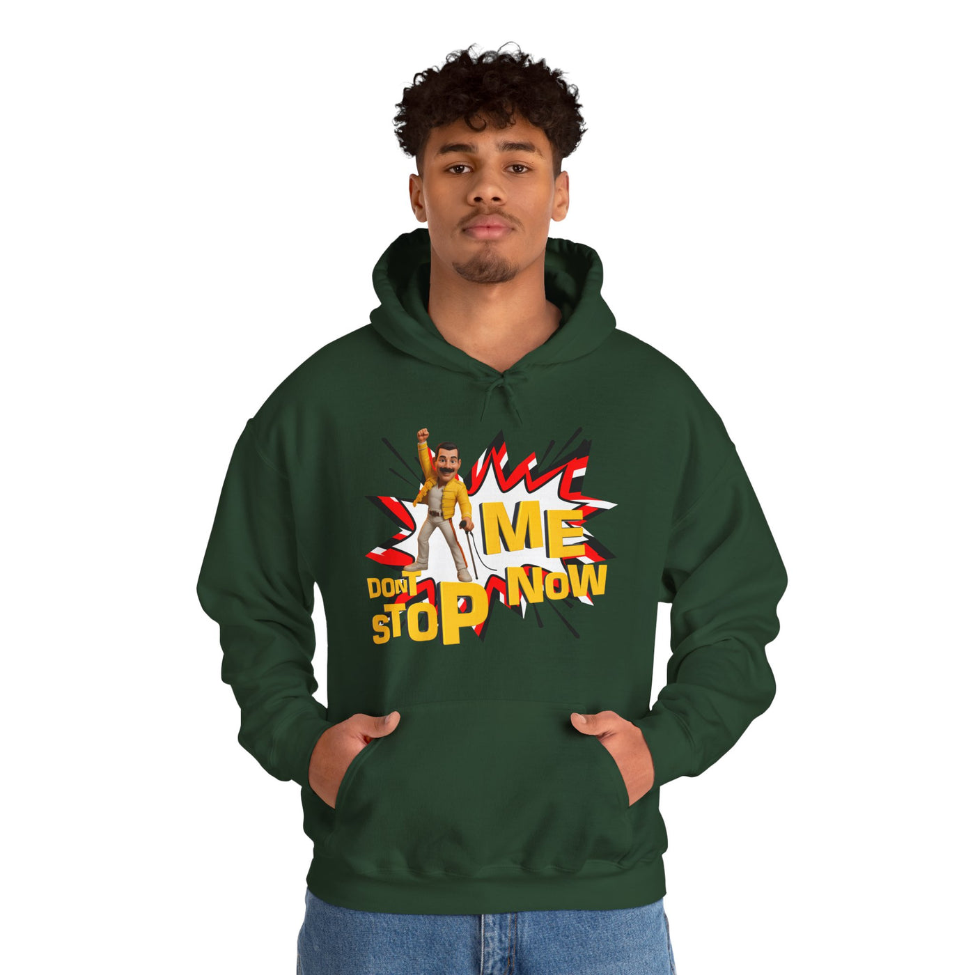 Freddie Hoodie, Unisex Sweatshirt for Music Lovers