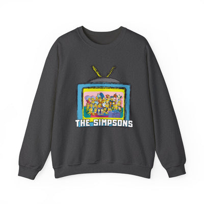 The Simpsons Unisex Heavy Cotton Sweatshirt