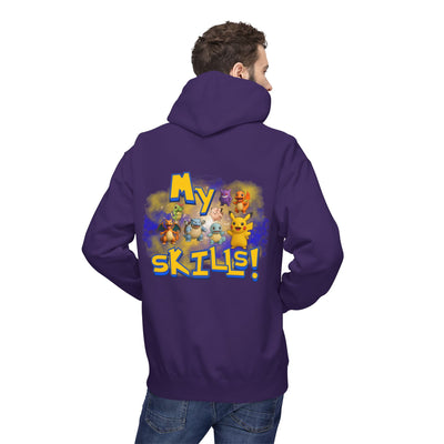 Pokemon Skills Hoodie, Unisex Pokemon Sweatshirt, Cute Hoodie