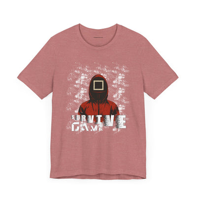 Squid Game Unisex Jersey Tee - Casual Graphic Shirt for Fans