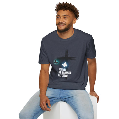 Faith-Inspired Unisex Softstyle T-Shirt – Spiritual, Jesus, Christian,