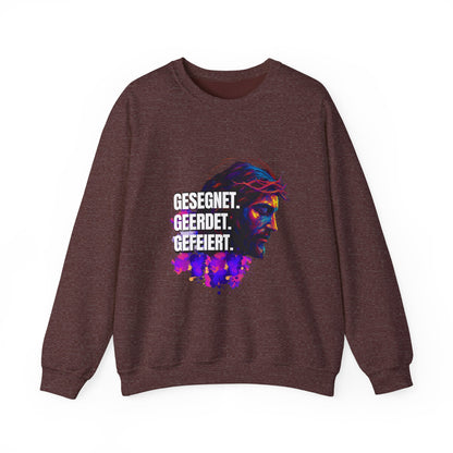 Sweatshirt Jesus- BLESSED - GROUNDED - CELEBRATED