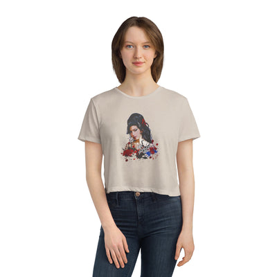 Vintage Graphic Crop Tee - Amy Winehouse Design