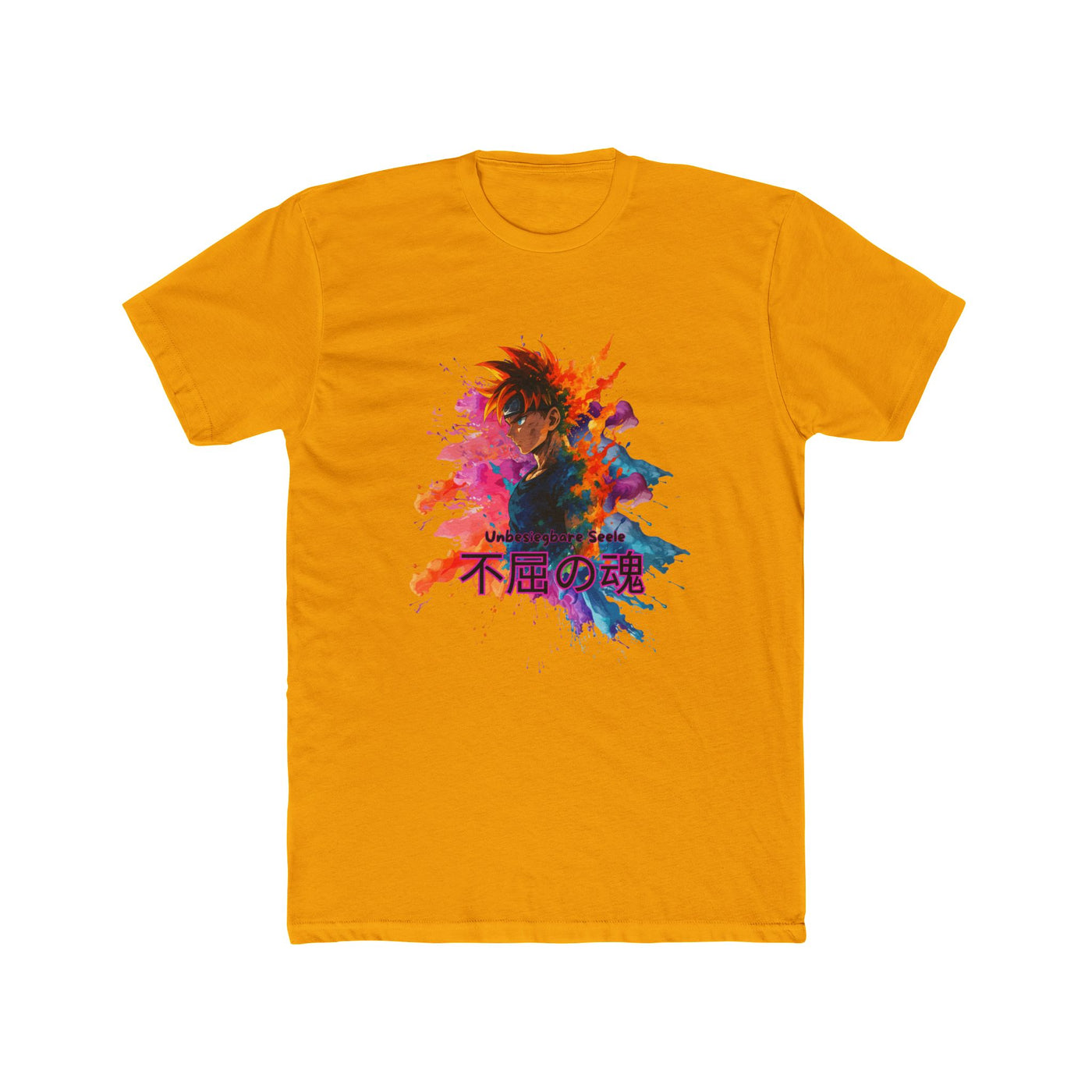 Vibrant Anime Art Unisex Cotton Crew Tee