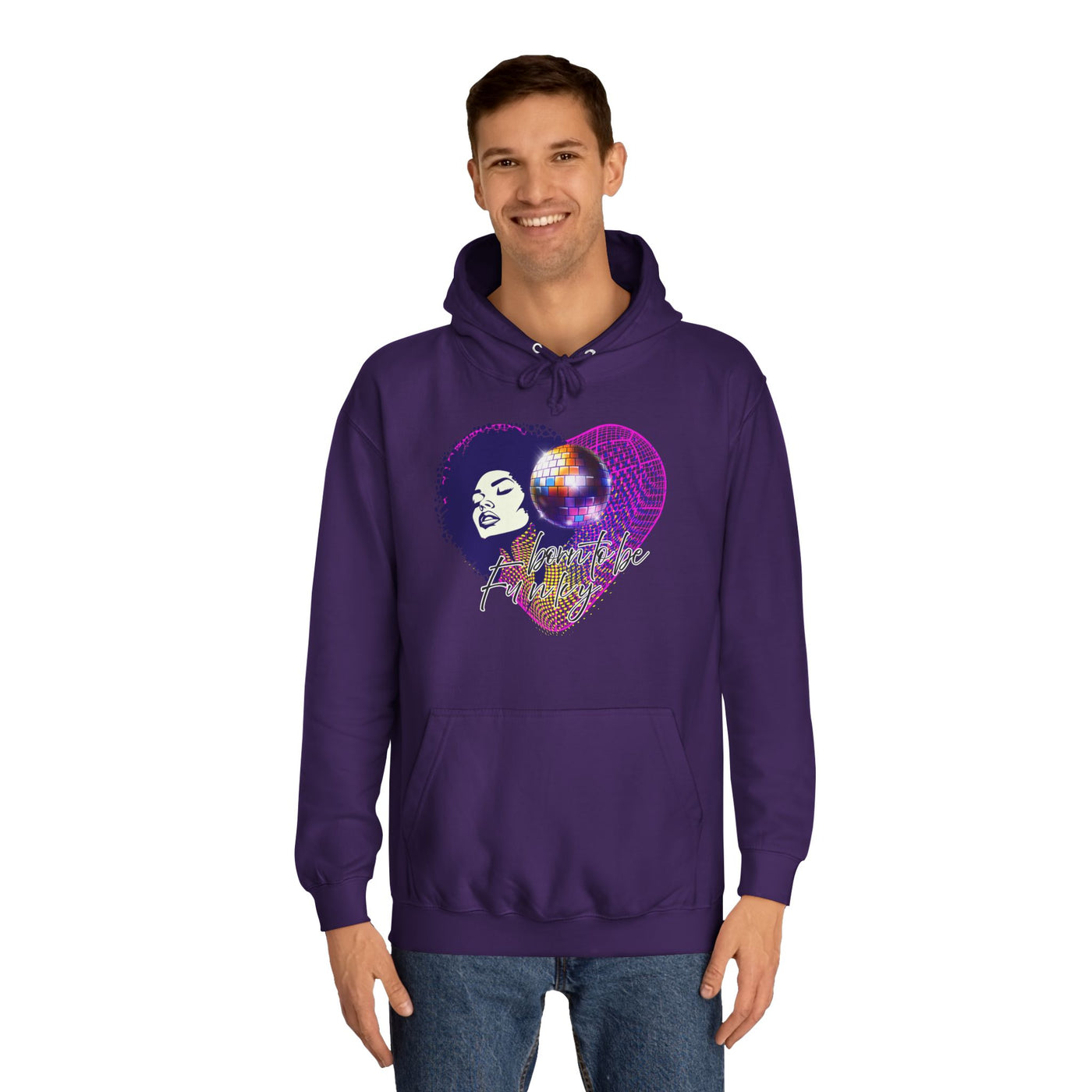 Born to be funky  Hoodie - Melly Silence