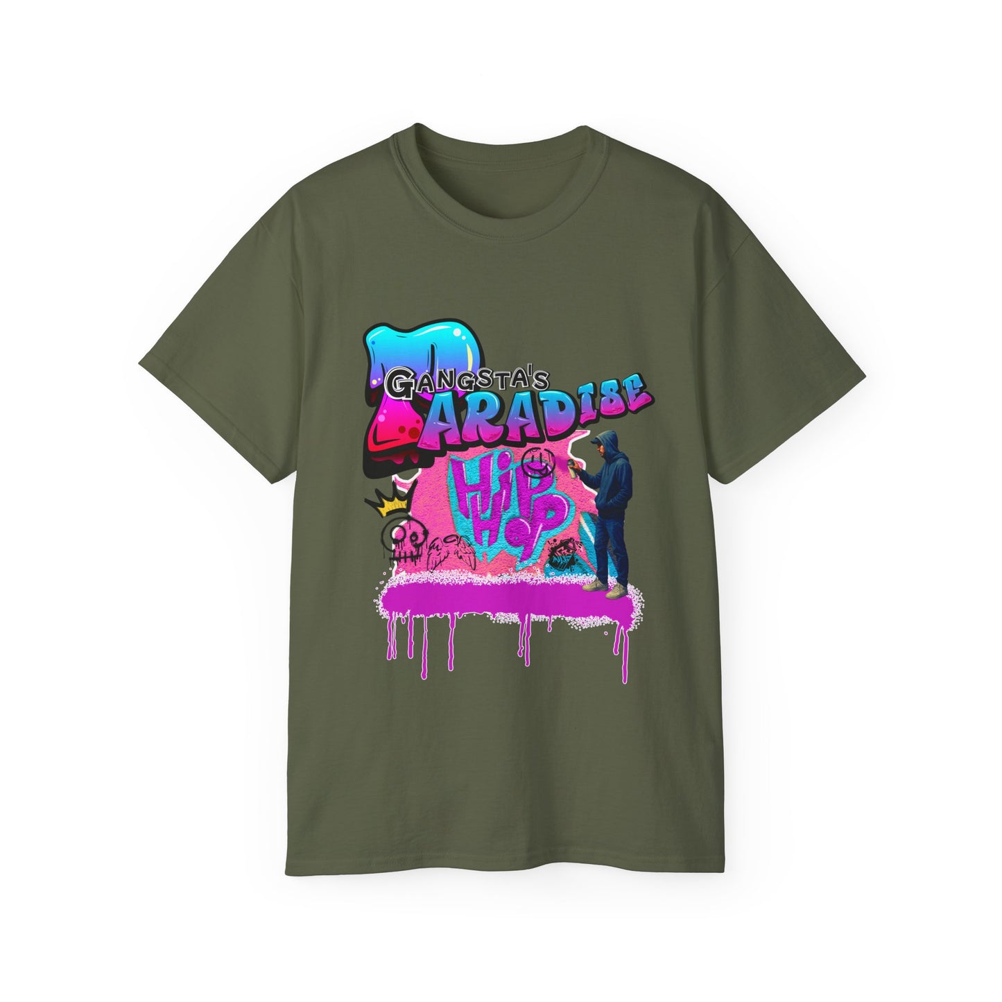 Graffiti Hip Hop T-Shirt "Gangsta's Paradise"