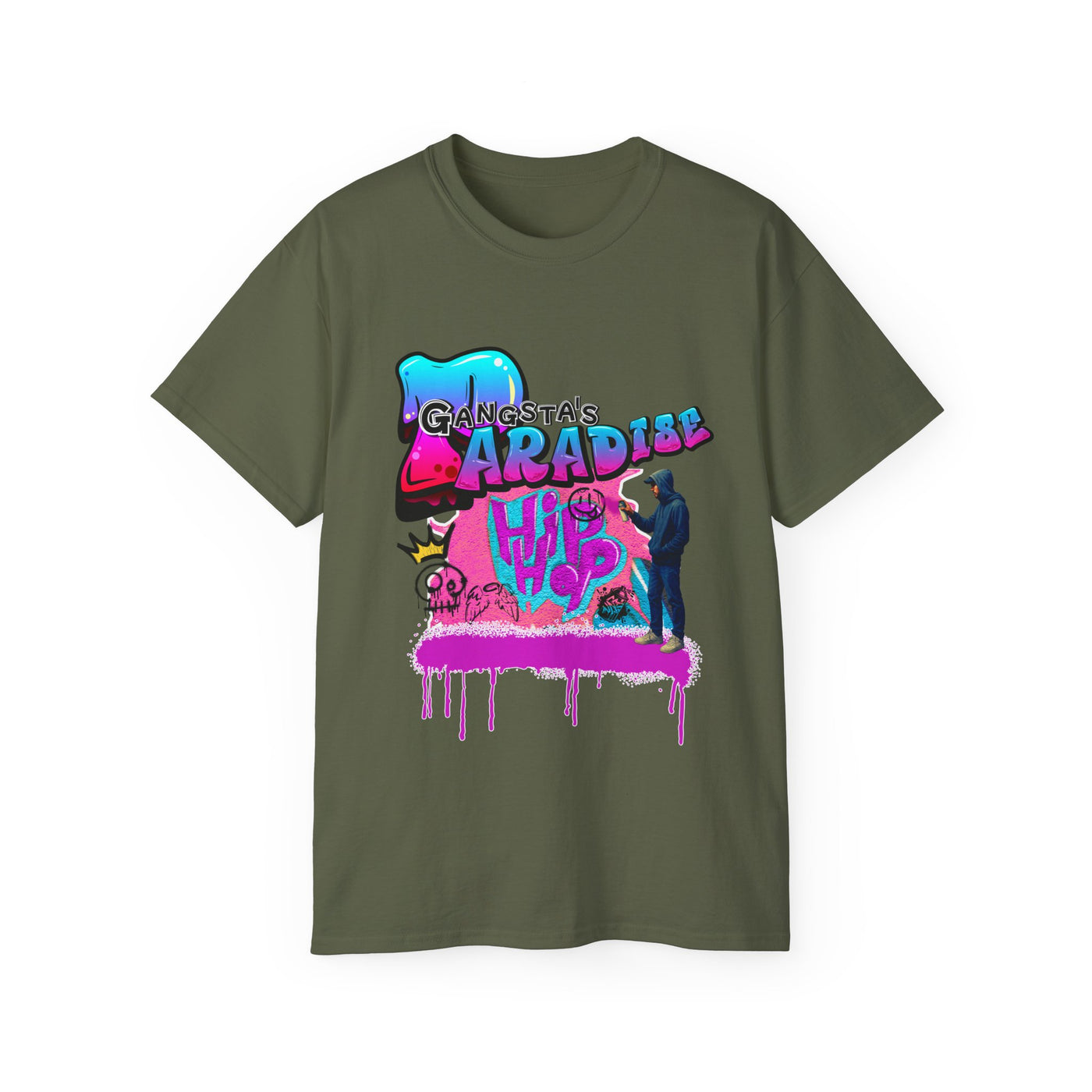 Graffiti Hip Hop T-Shirt "Gangsta's Paradise"