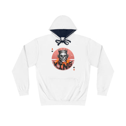 Hoodie Skull King Skull King Heart King