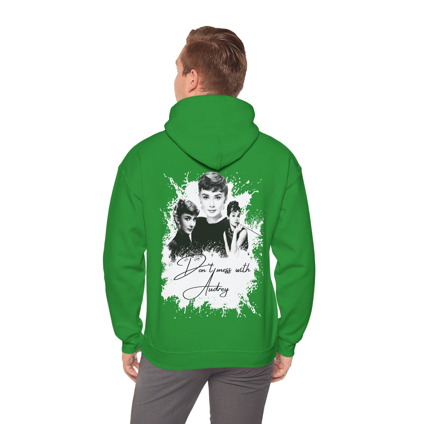 Retro Audrey Hepburn Hoodie - Classic Style