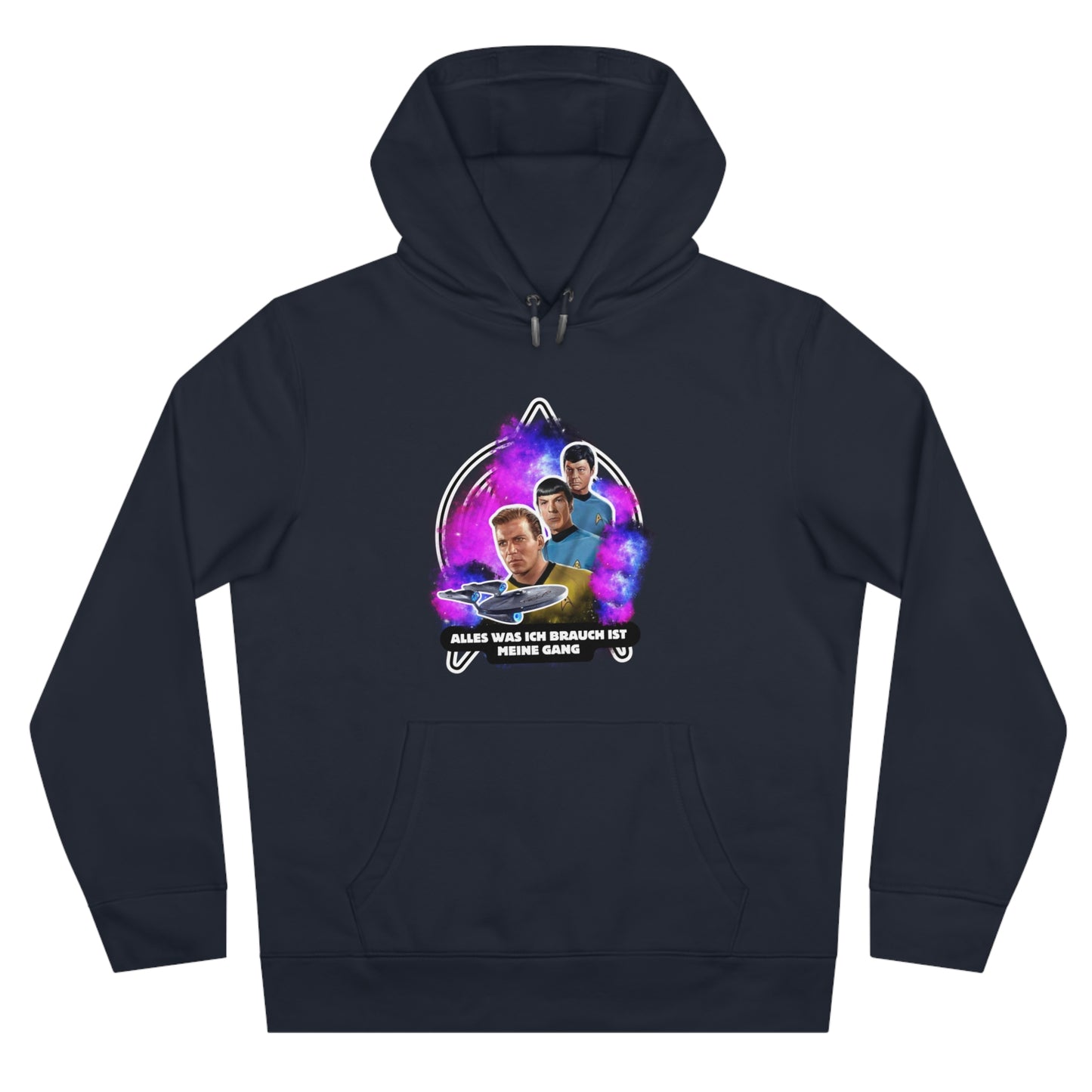 Hoodie Sweatshirt - Star Trek "All I need is my gang"