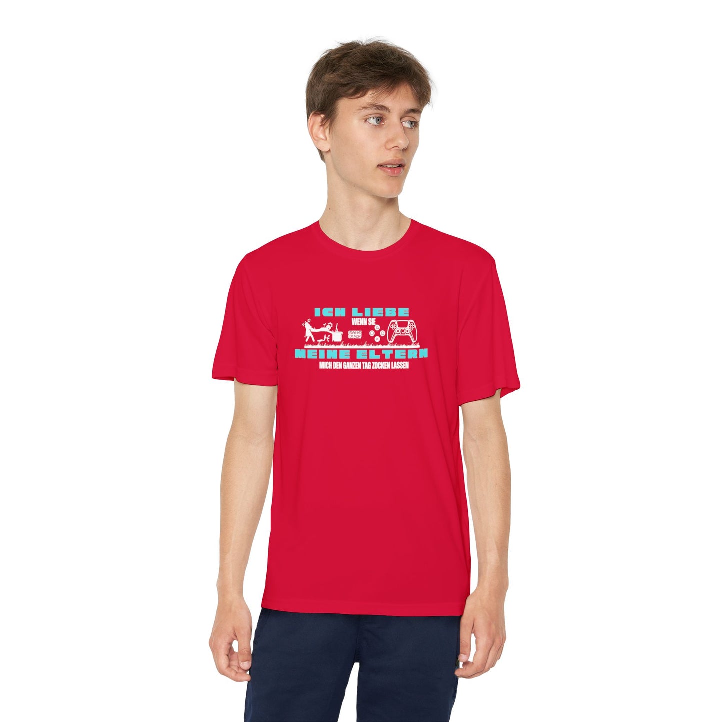 I love my parents - if I can play games all day... Fun Shirt