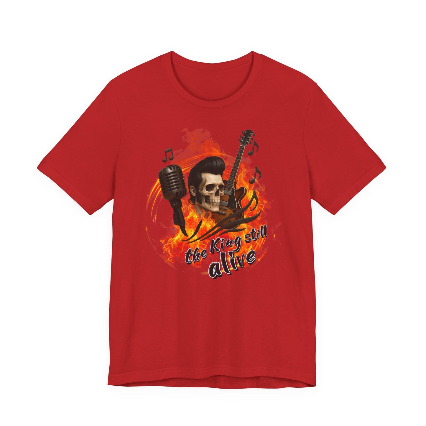 Music Vibes Unisex Jersey Tee - 'The King Still Alive' Graphic T-Shirt