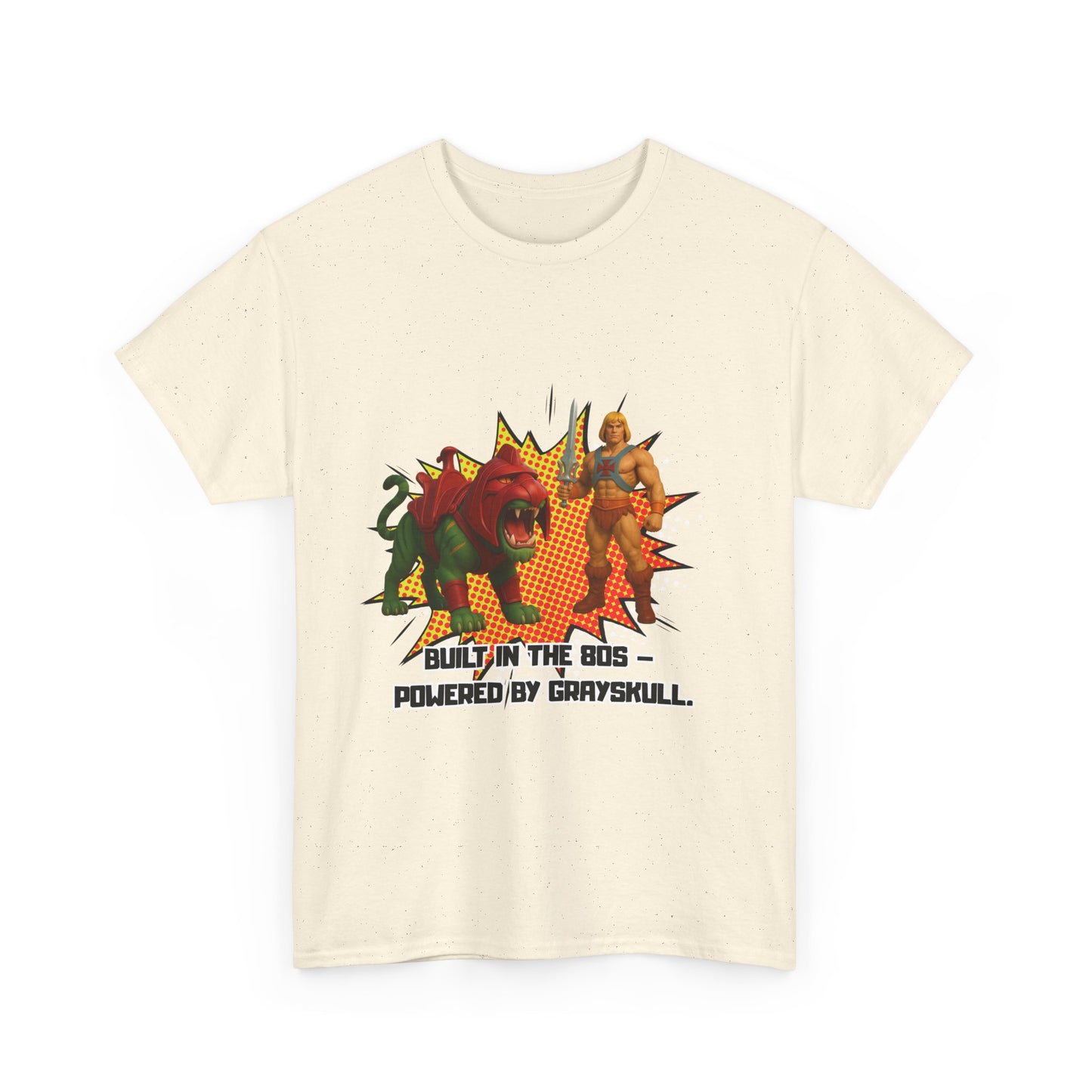 He-Man Unisex Vintage Master of the Universe Retro T-Shirt