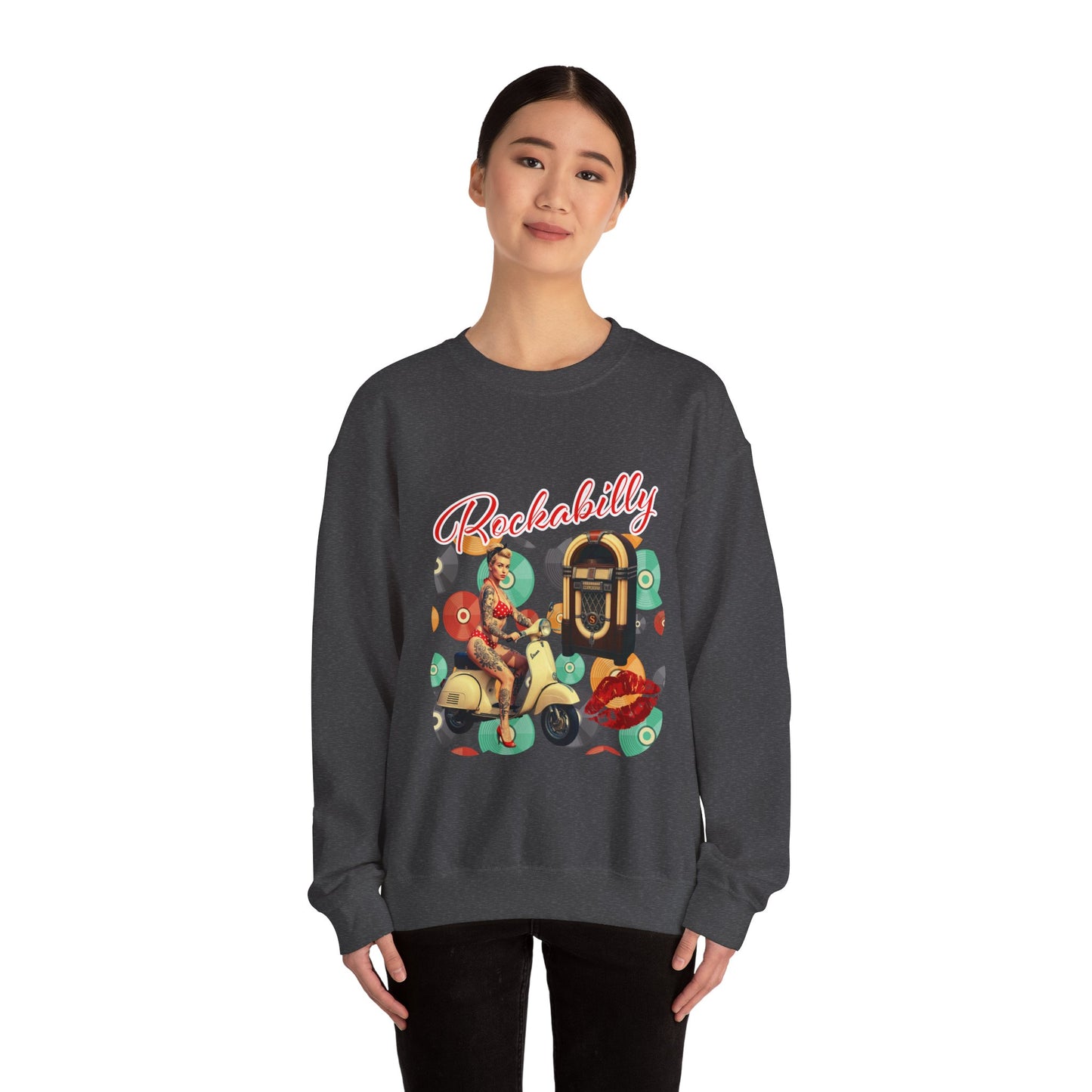 RockabillyHeavy Blend Sweatshirt | Vintage vibe