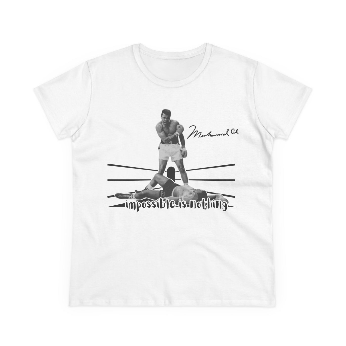 Women's nothing impossible Muhammad Ali