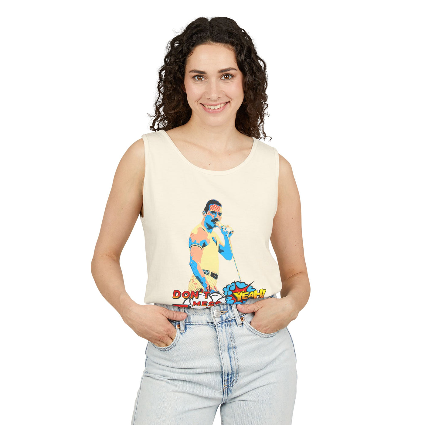 Freddie  Inspired Women's Organic Boxy T-shirt - Fun, Casual Wear